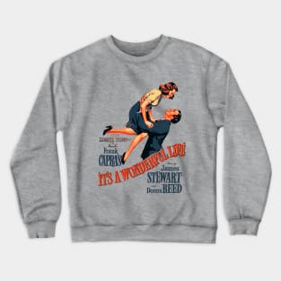 It's a Wonderful Life Art Deco Crewneck Sweatshirt